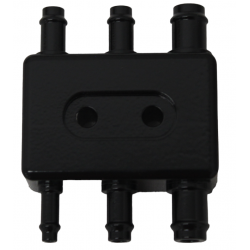 84-85 Turbo Buick Vacuum Block - Billet Aluminum Black